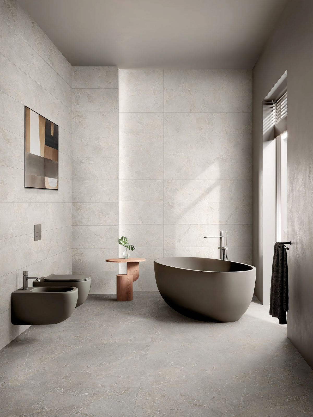 Керамогранит IMPERIALE Bianco, 120x60 см, 60x60 см