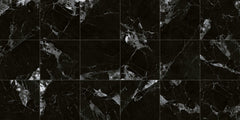 Керамогранит NOIR BLANC VEINS, черный